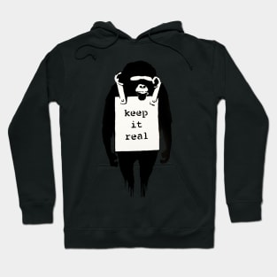 Keep it Real Banksy Hoodie